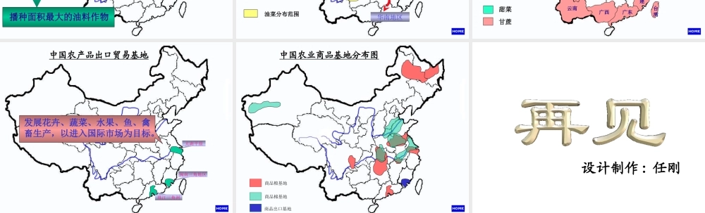 八年级地理 中国区域性生产基地分布课件