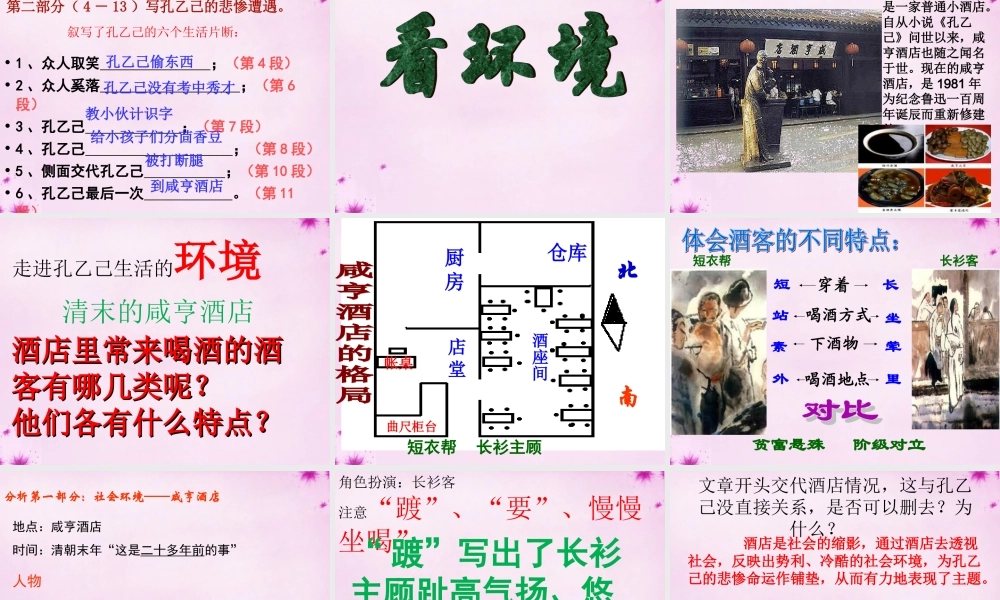 九年级语文下册 25 孔乙己课件 (新版)新人教版 课件