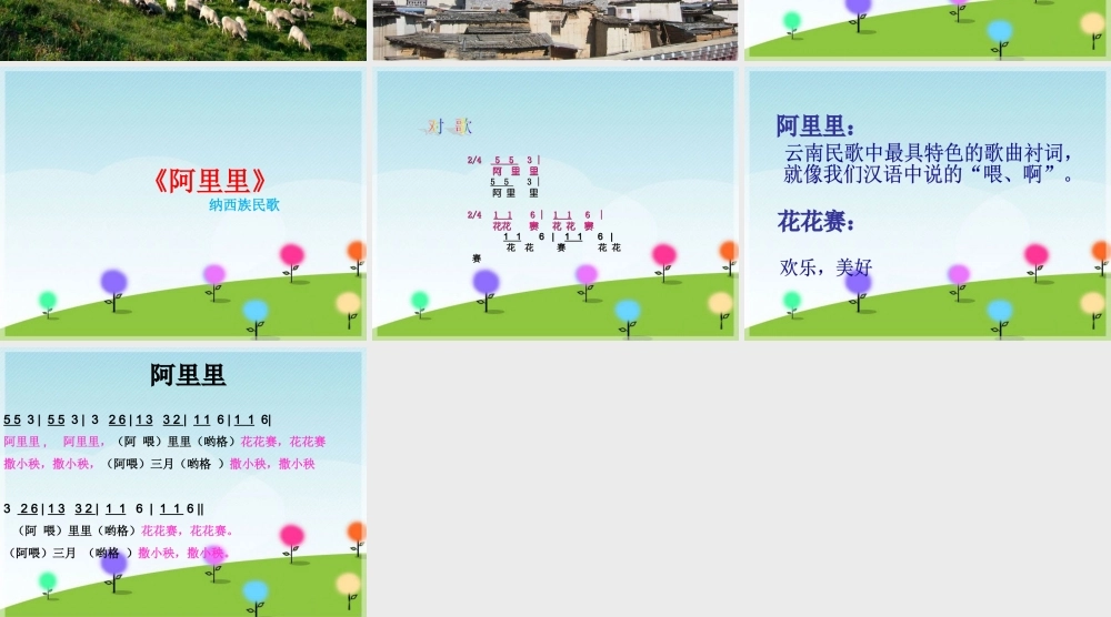 《阿里里》课件1