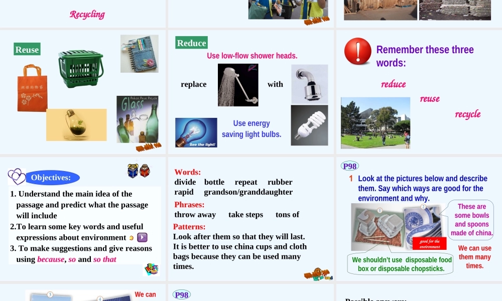 九年级上Module-12-Save-our-world-Unit-2