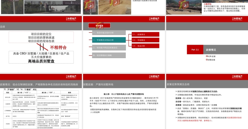 中原2010年09月惠州瑞亨·半山1号营销执行策略案