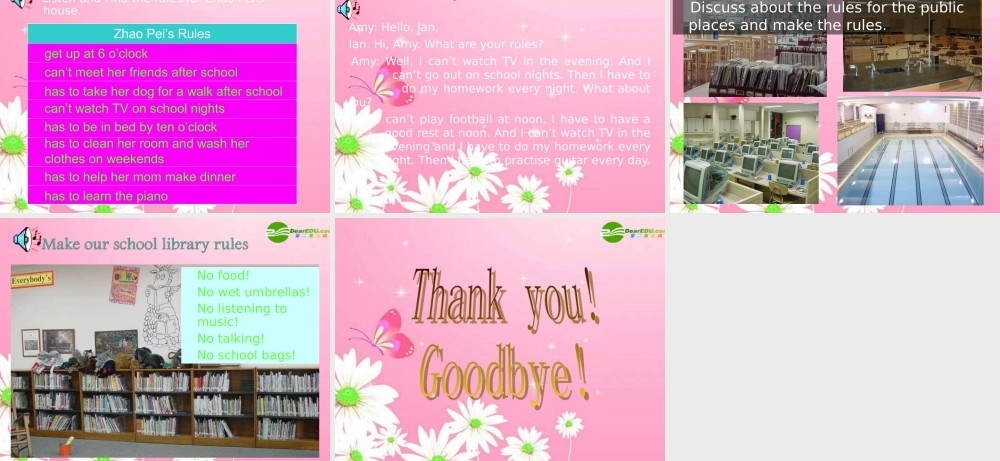 七年级英语上册 Unit 10 Don t eat in class课件 鲁教版 课件