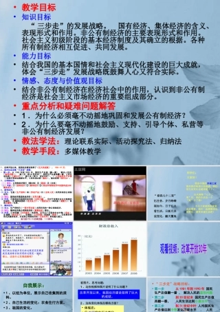 九年级政治全册 第七课 第1框(造福人民的经济制度)课件 新人教版 课件