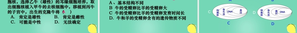 八年级生物上册 第四单元 第四章 第一节 遗传的物质基础课件(2)(新版)济南版 课件