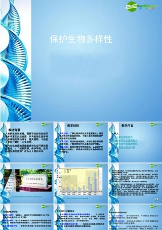 八年级生物下册 保护生物多样性课件 苏科版 课件