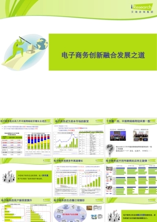 2010.12艾瑞研究：电子商务创新融合发展之道
