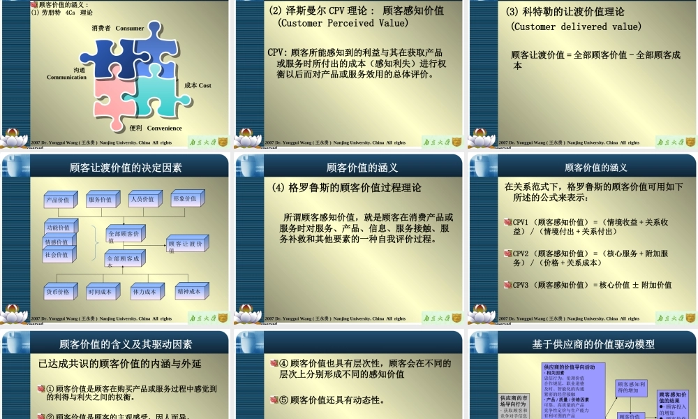 chapter-2服务市场营销与管理过程