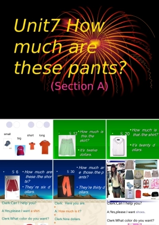 七年级英语上册Unit7课件人教版 课件