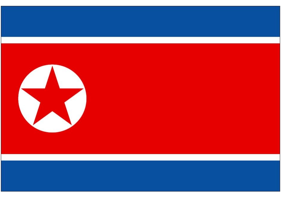 世界杯纸模：助威国旗(G2-朝鲜)_第1页