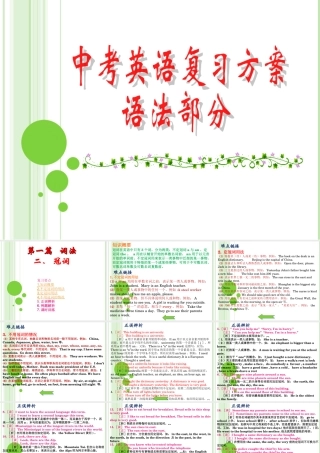 九年级英语中考复习方案－冠词课件