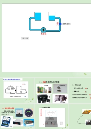 九年级物理(测量电压)课件 人教新课标版 课件