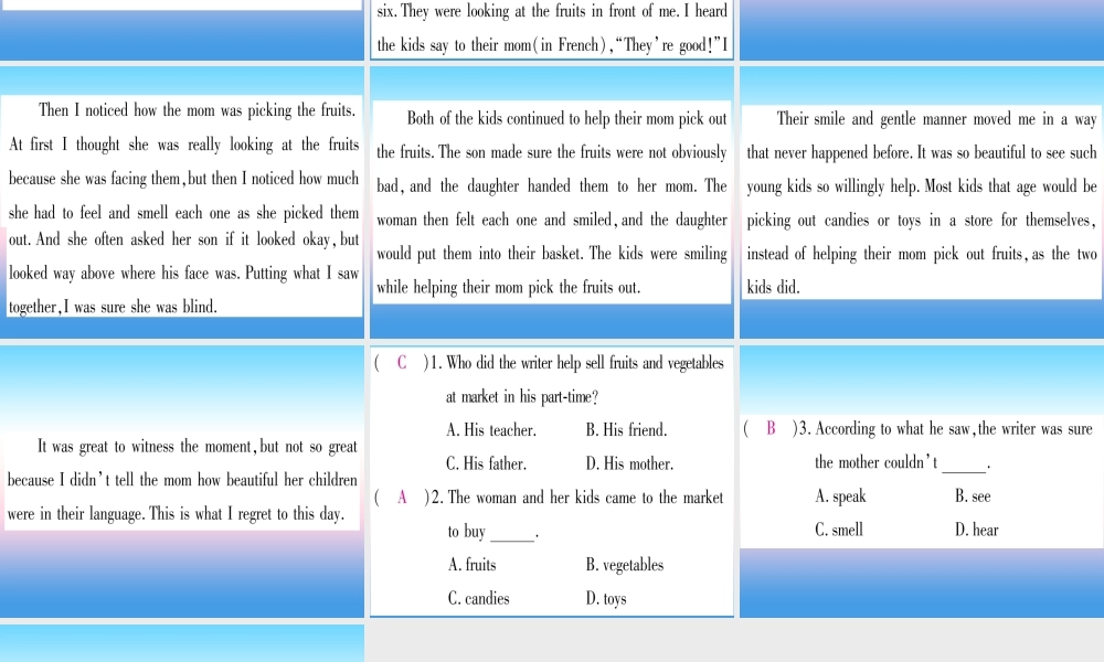 九年级英语全册 Unit 12 Life is full of the unexpected Section B课后作业课堂导练课件(含中考真题)(新版)人教新目标版 课件