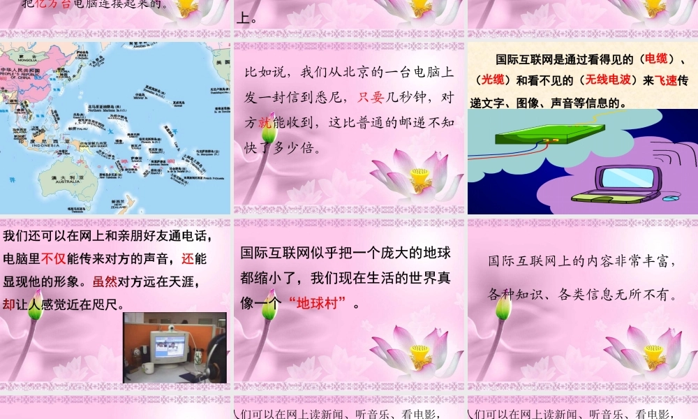 奇妙的国际互联网课件