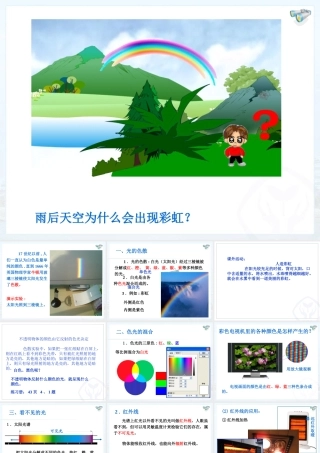 光的色散课件