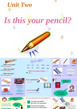 七年级英语上unit2课件