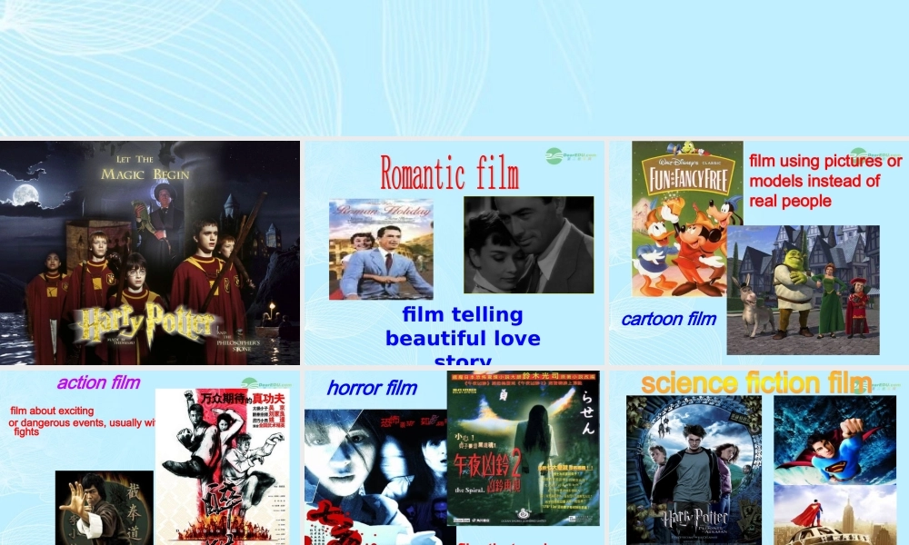 九年级英语上册 Unit 5(Films)Vocabulary课件 牛津译林版 课件