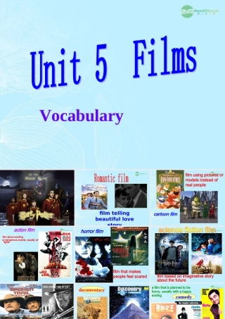 九年级英语上册 Unit 5(Films)Vocabulary课件 牛津译林版 课件