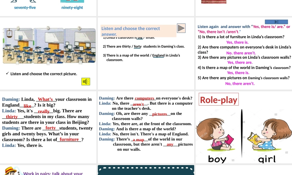 Unit1Therearethirtystudentsinmyclass.