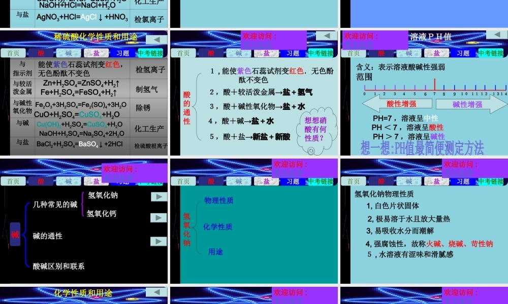 2011年中考化学总复习课件2