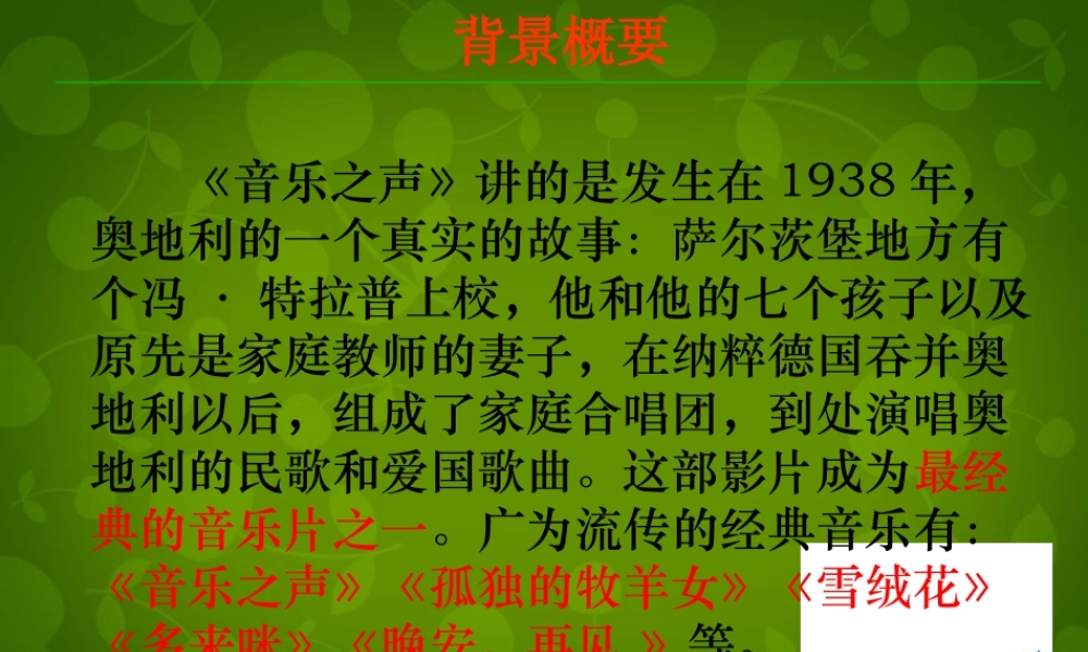 九年级语文下册(16 音乐之声)课件 新人教版 课件