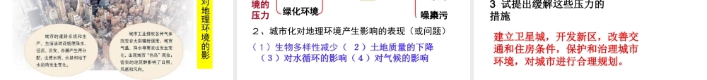 《城市化》PPT课件
