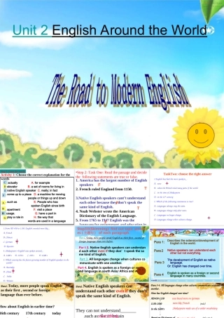 高一英语必修1_Unit2课件1