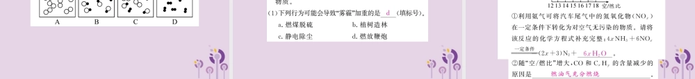 中考化学一轮复习 第1部分 夯实基础 第2单元 我们周围的空气 1 空气课件