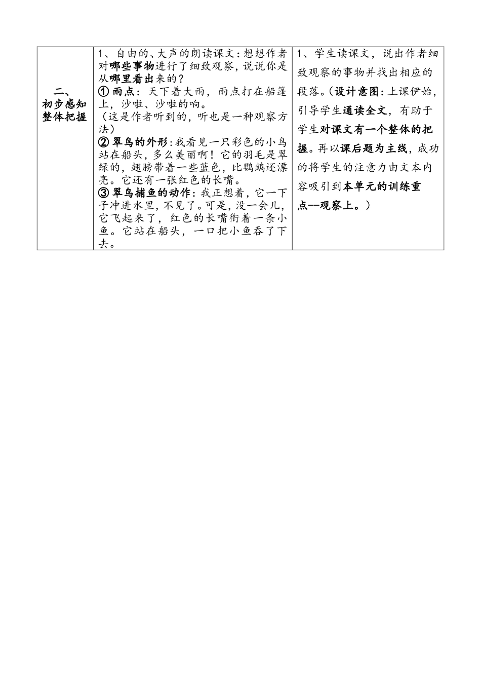 《搭船的鸟》教学设计_第2页