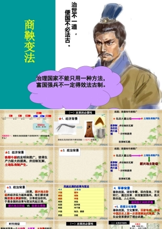 一“治世不一道-便国不必法古”