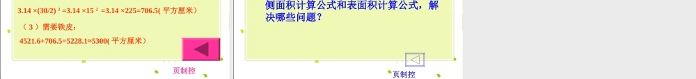 人教新课标数学六年级下册《圆柱的表面积_6》PPT课件 (2)