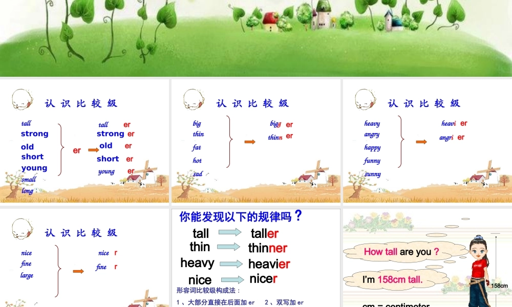 6下unit1how-tall-are-you
