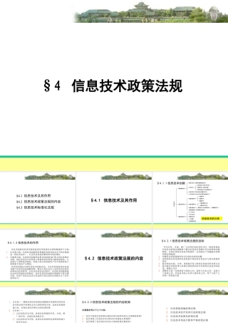 4信息技术政策法规