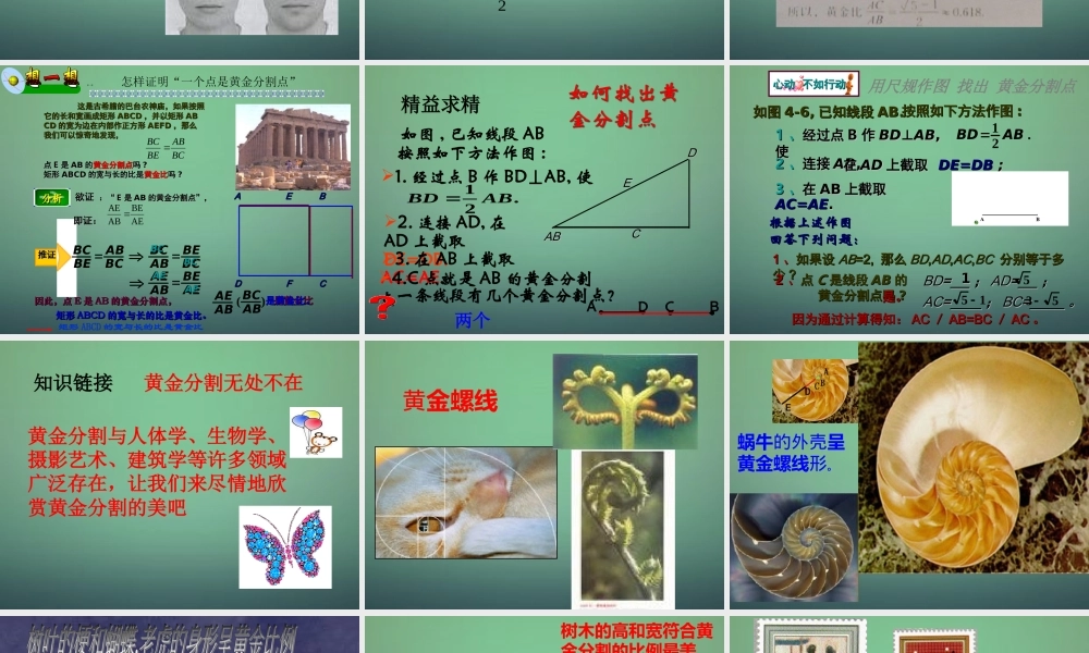 九年级数学上册 44 索三角形相似的条件课件2 (新版)北师大版 课件