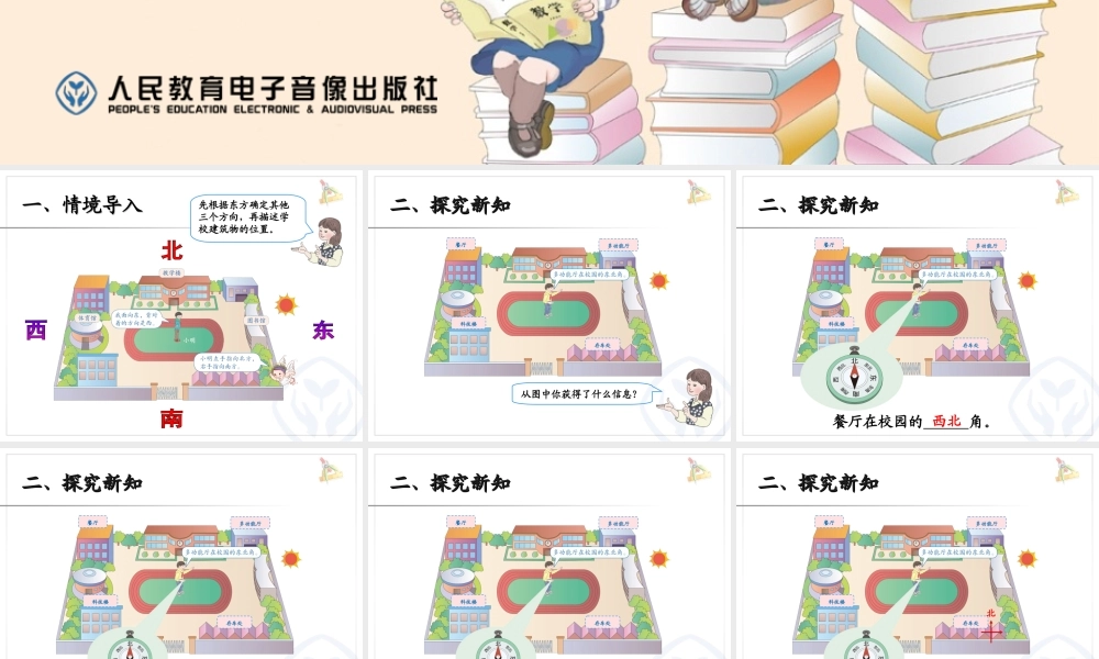 认识方向（例3） (2)