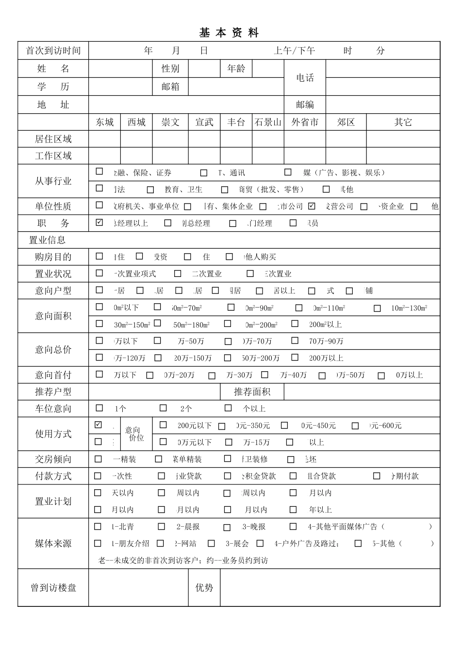 业务员工作日报表_第1页