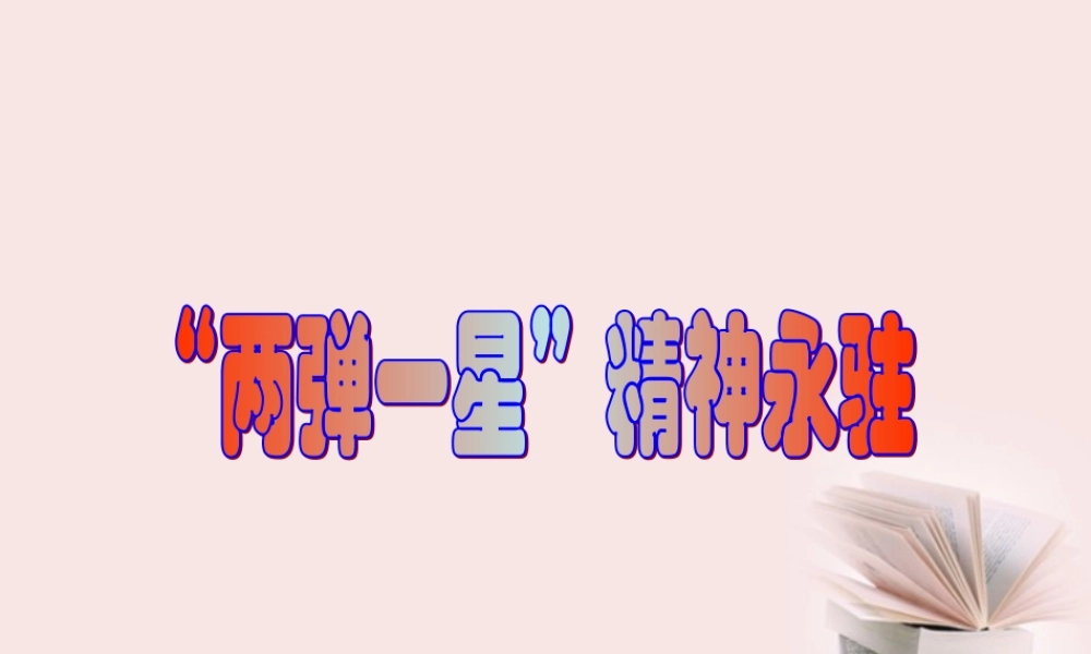 九年级历史与社会上册 12(共和国的风雨历程)第三课时课件 人教新课标版 课件