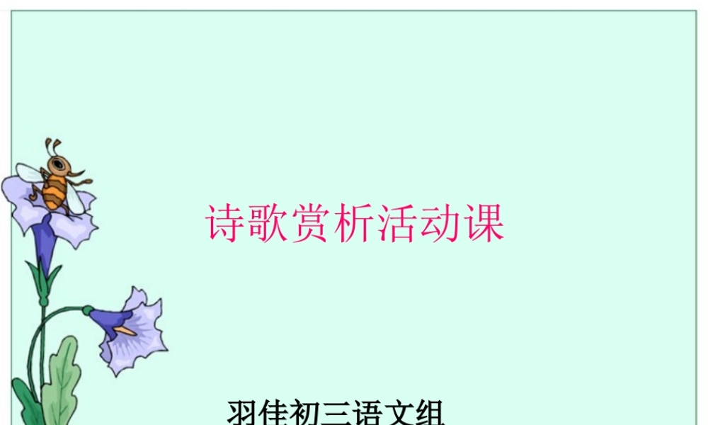 九年级语文饮酒课件示例 课件