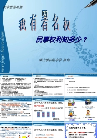 民事权利知多少