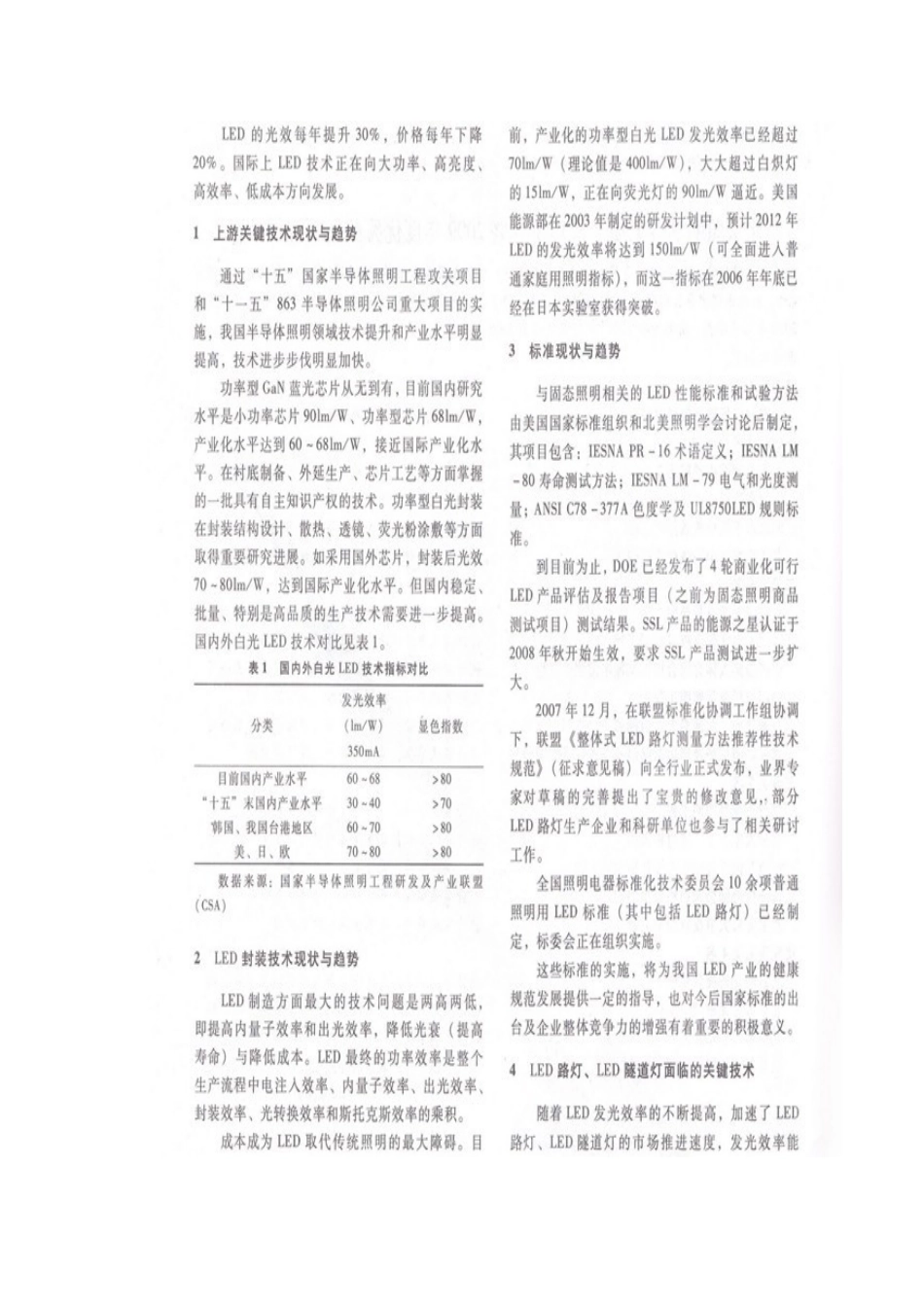 LED现状和趋势探讨_第1页