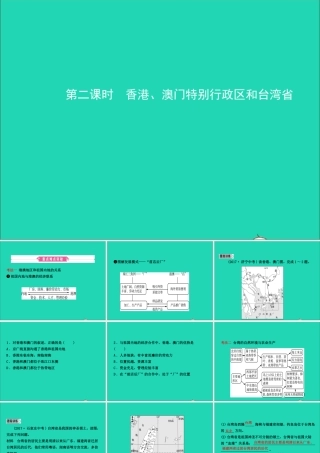 中考地理复习 八下 第七章 南方地区(第2课时)课件