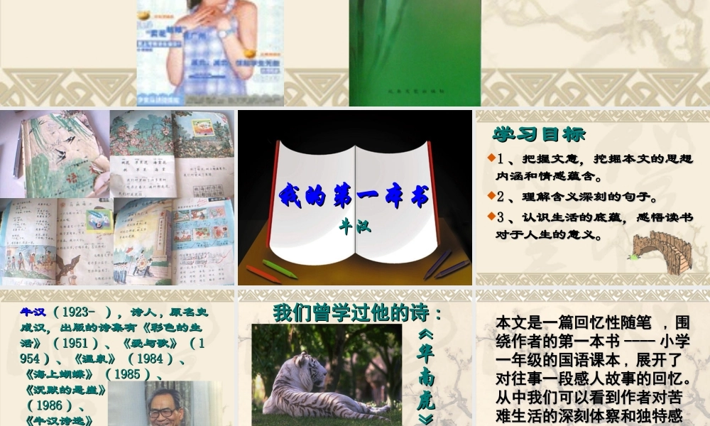 我的第一本书_牛汉