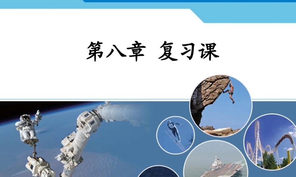 第八章力和运动复习课