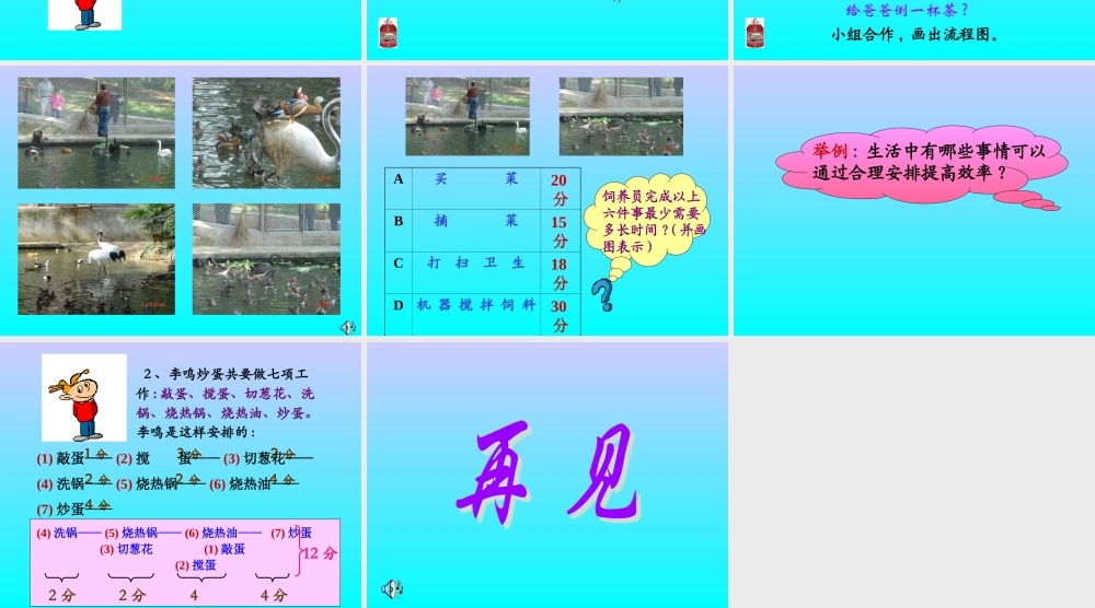 数学广角(合理安排时间)课件