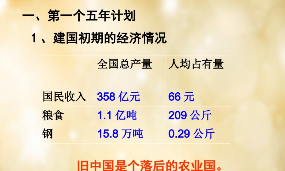 八年级历史下册 第3课 新民主主义向社会主义过渡课件 中华书局版 课件
