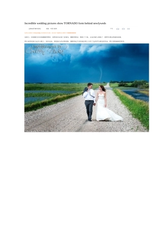 IncredibleweddingpicturesshowTORNADOformbehindnewlyweds