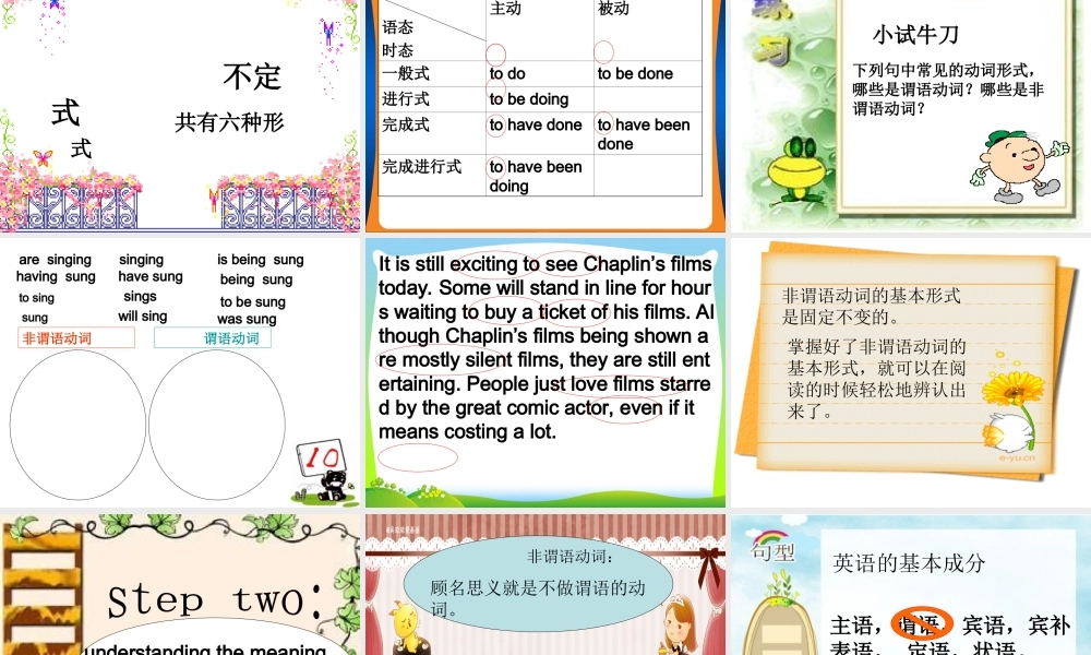 如何辨认非谓语动词