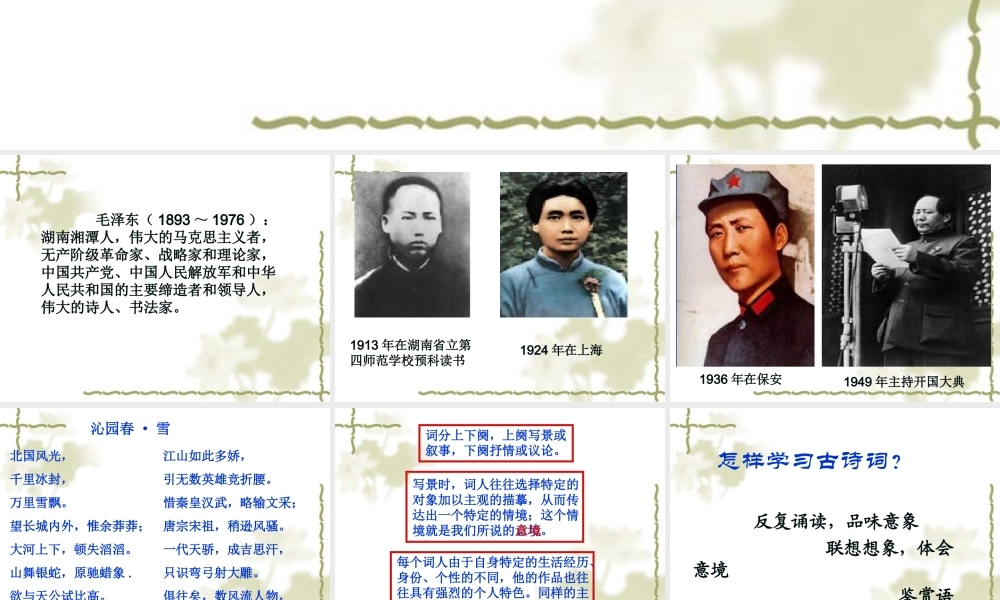 沁园春长沙富(1)