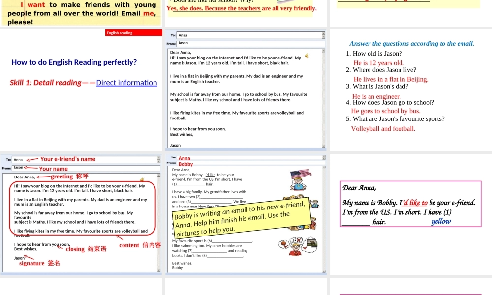 Reading“Anna'sblog”