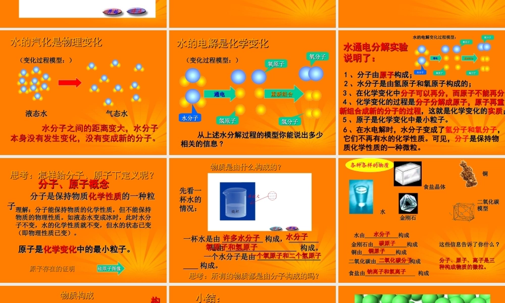 八年级科学(1.2物质与微观粒子模型)课件(1) 课件