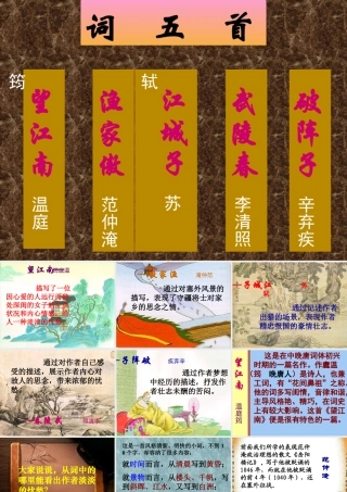 九年级语文第六单元课件示例 课件